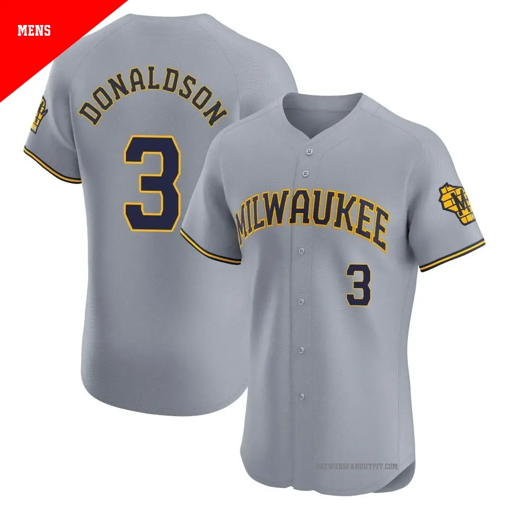 Grey josh donaldson jersey best sale